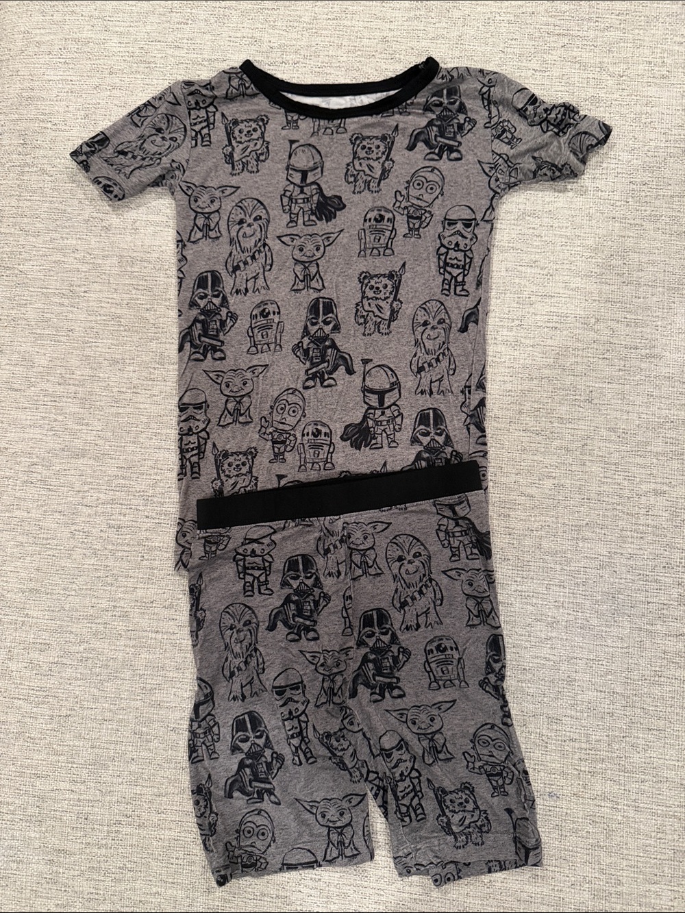 Little Sleepies Star Wars Character Short Pajama Set